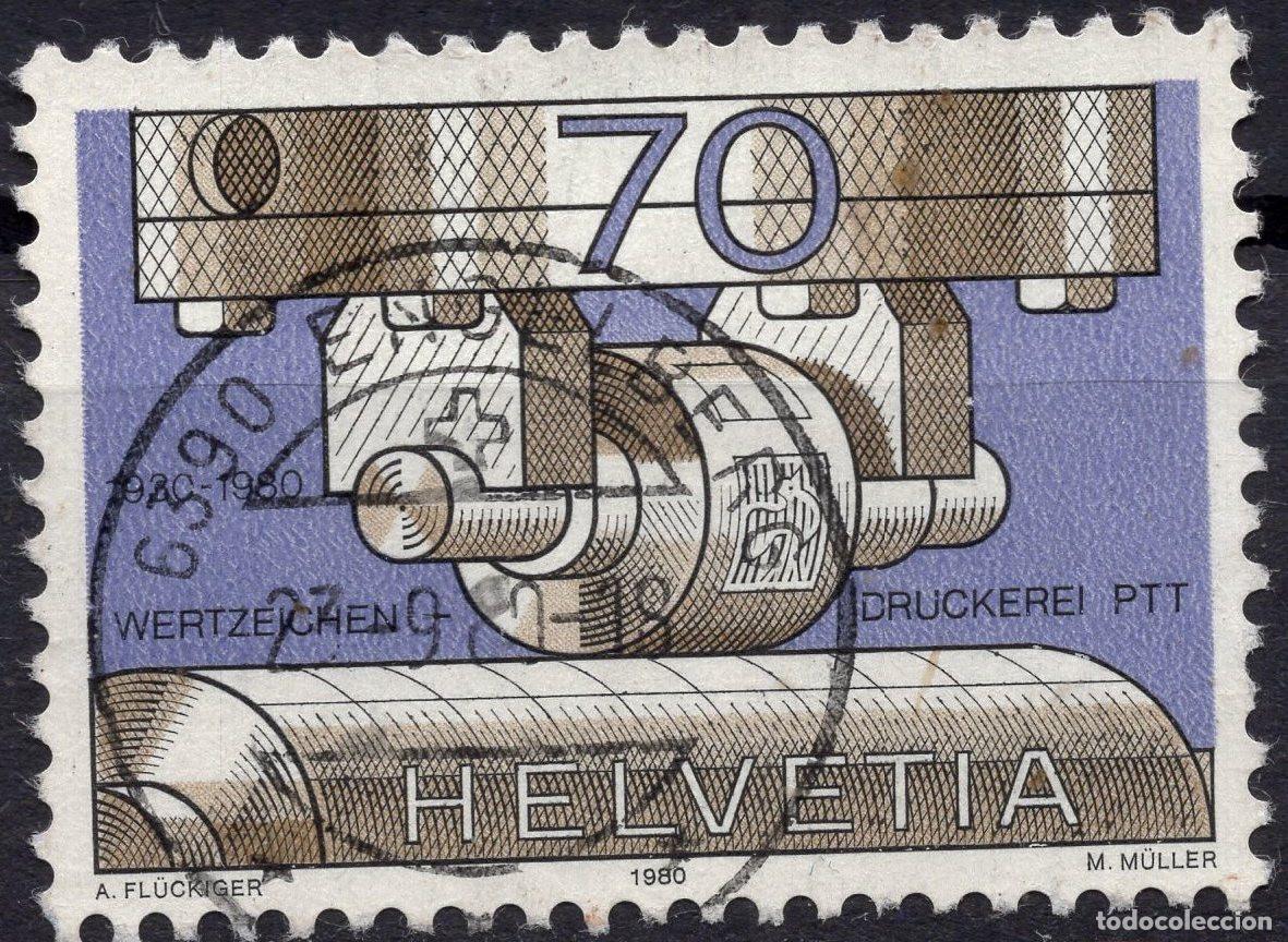 Sellos: SUIZA 1980 STAMP CH 1182