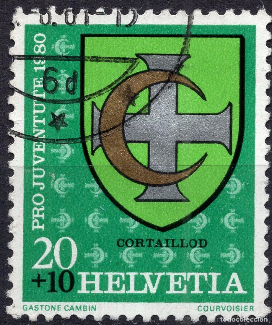 Sellos: SUIZA 1980 STAMP CH 1187