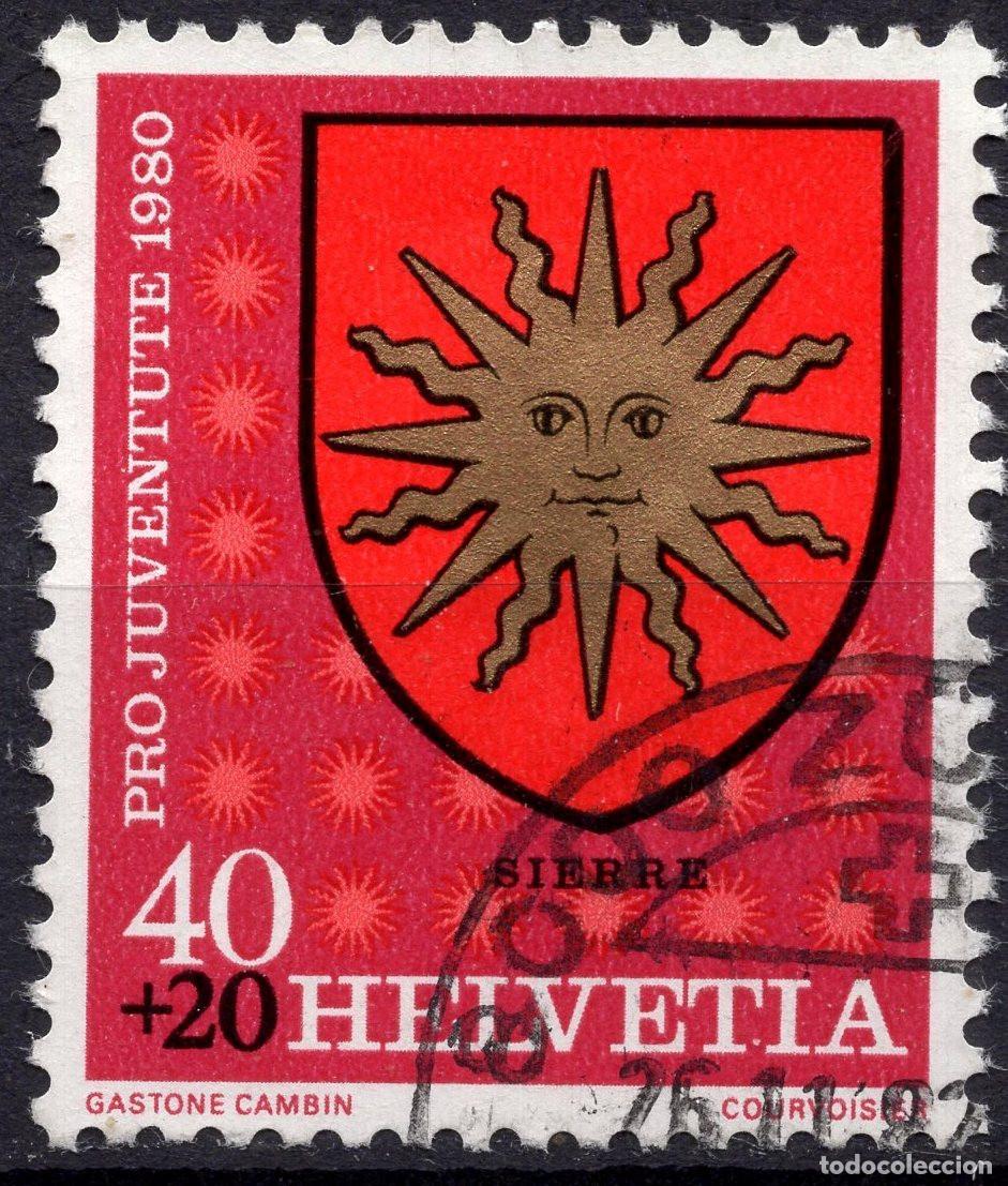 Sellos: SUIZA 1980 STAMP CH 1188