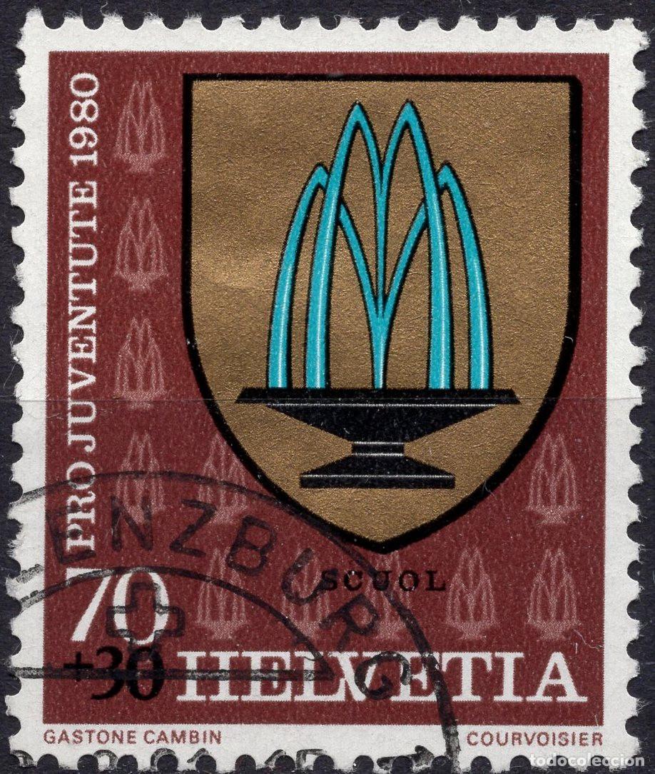 Sellos: SUIZA 1980 STAMP CH 1189