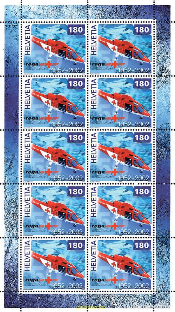 Sellos: 12186 MNH SUIZA 2002 50 ANIVERSARIO DE REGA