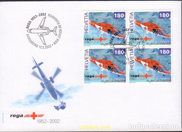 Sellos: 370222 MNH SUIZA 2002 50 ANIVERSARIO DE REGA