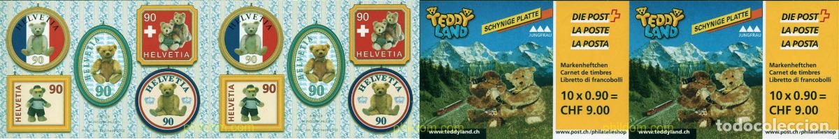 Sellos: 1768 MNH SUIZA 2002 CENTENARIO DEL OSITO TEDDY