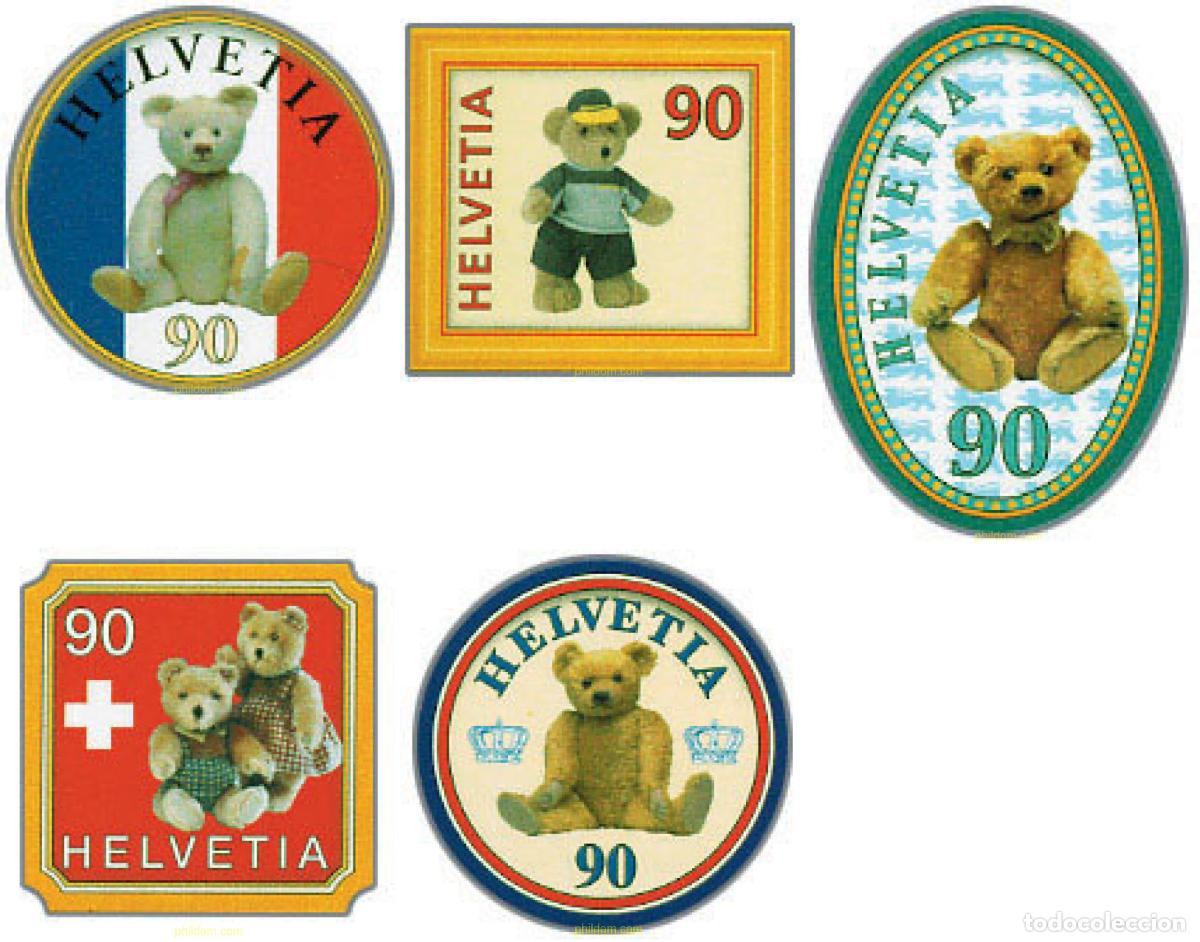 Sellos: 98553 MNH SUIZA 2002 CENTENARIO DEL OSITO TEDDY