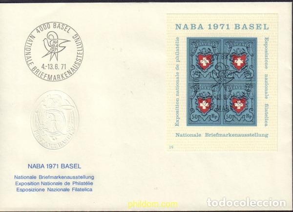 Sellos: 579442 MNH SUIZA 1971 NABA 71. EXPOSICION FILATELICA NACIONAL