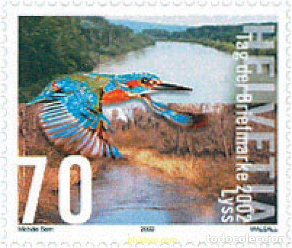 Sellos: 114055 MNH SUIZA 2002 DIA DEL SELLO