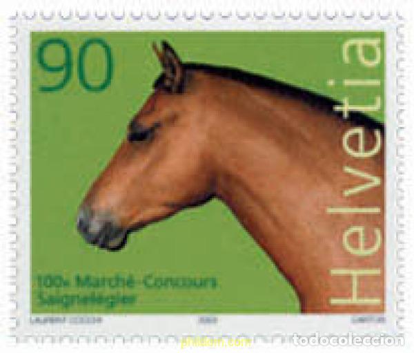 Sellos: 122553 MNH SUIZA 2003 100 MERCADO EQUINO EN SAIGNELEGIER