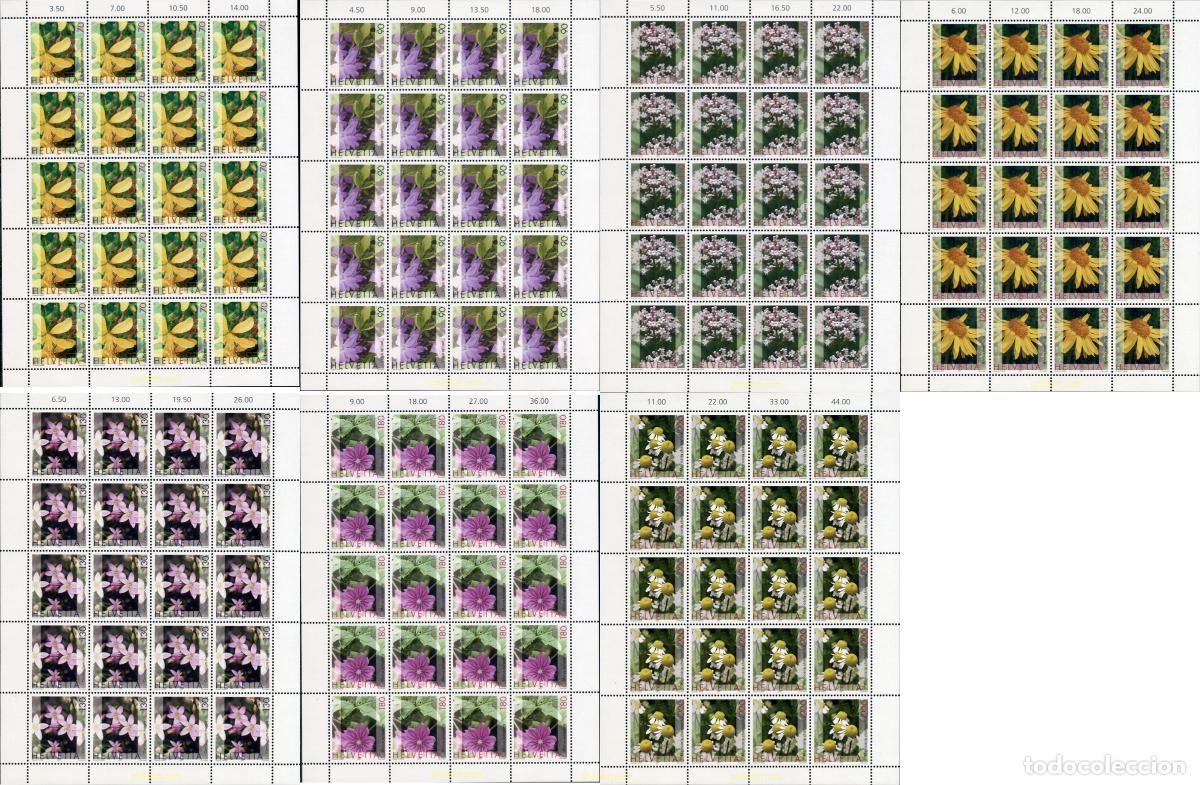 Sellos: 145435 MNH SUIZA 2003 PLANTAS MEDICINALES