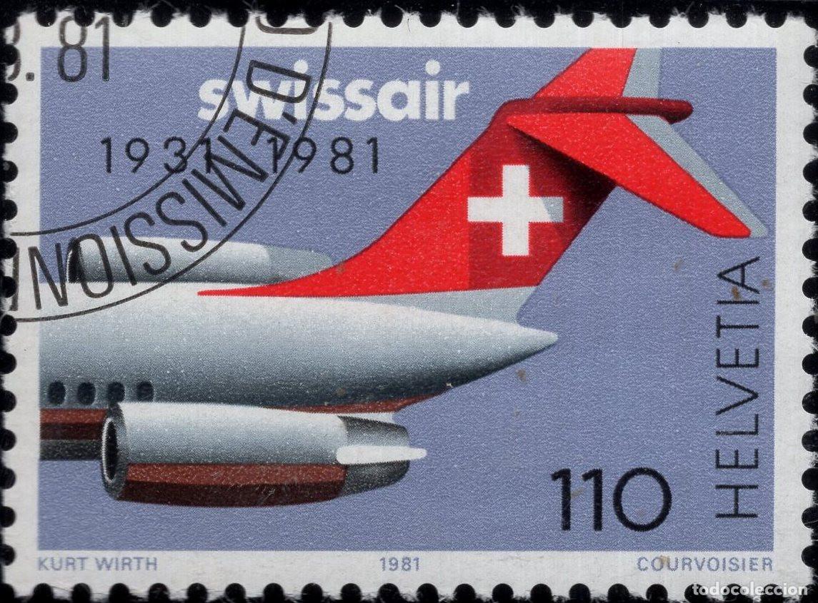Sellos: SUIZA 1981 STAMP CH 1195