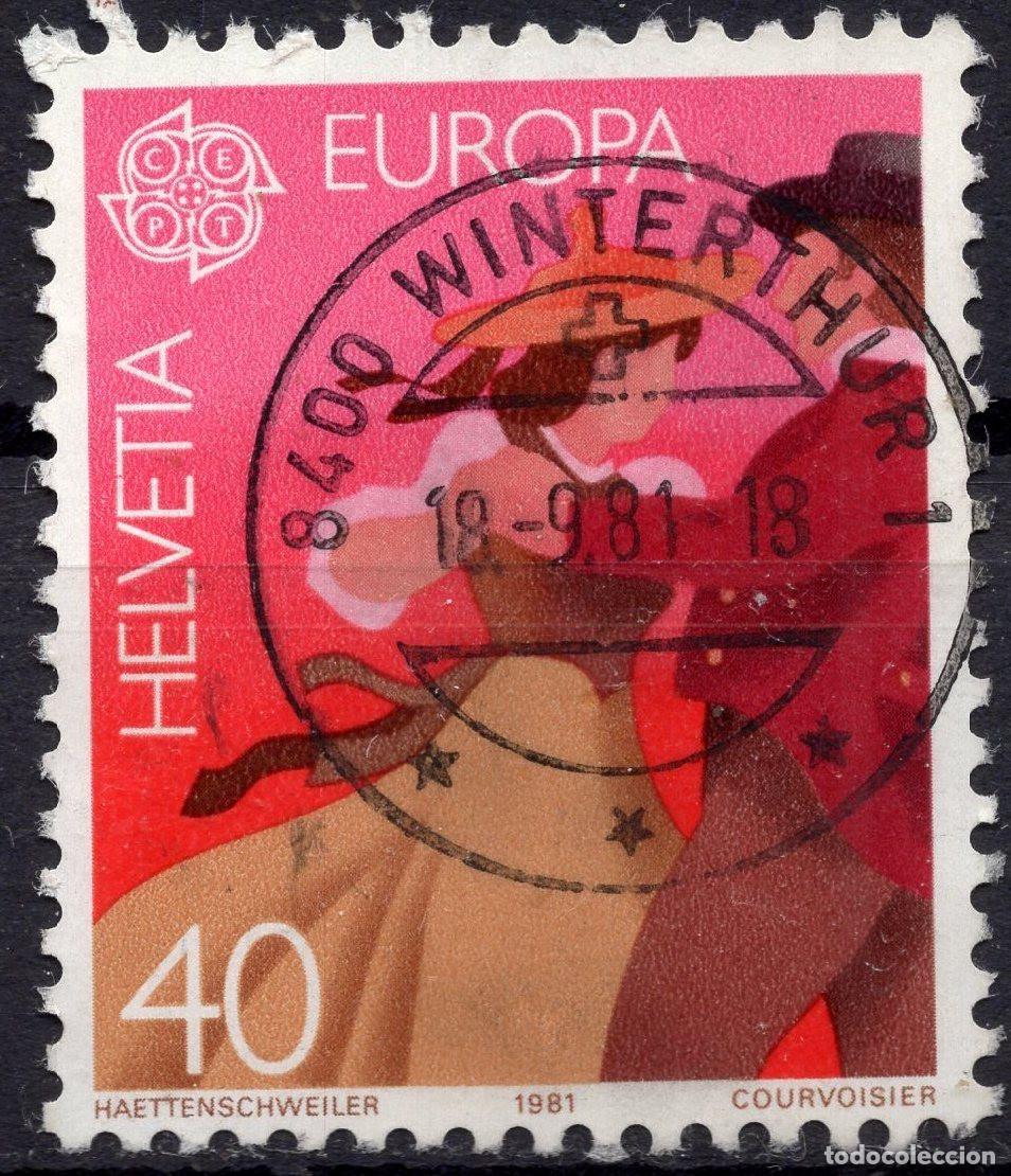 Timbres: SUIZA 1981 STAMP MICHEL CH 1197