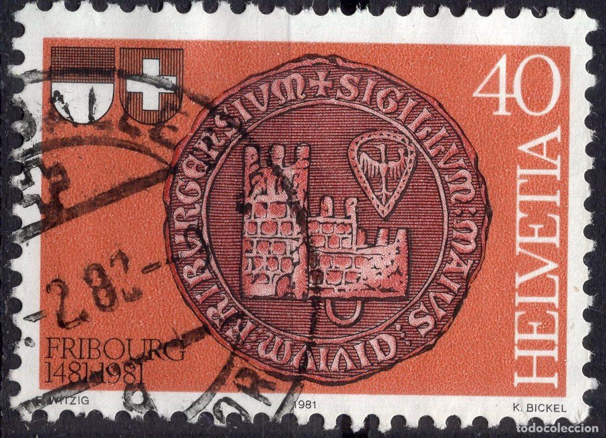 Timbres: SUIZA 1981 STAMP MICHEL CH 1203
