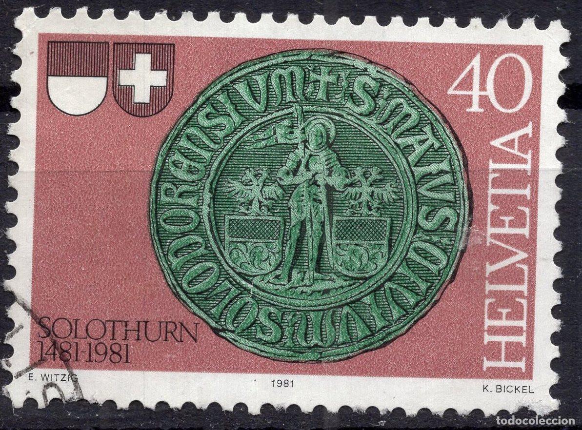 Sellos: SUIZA 1981 STAMP MICHEL CH 1204