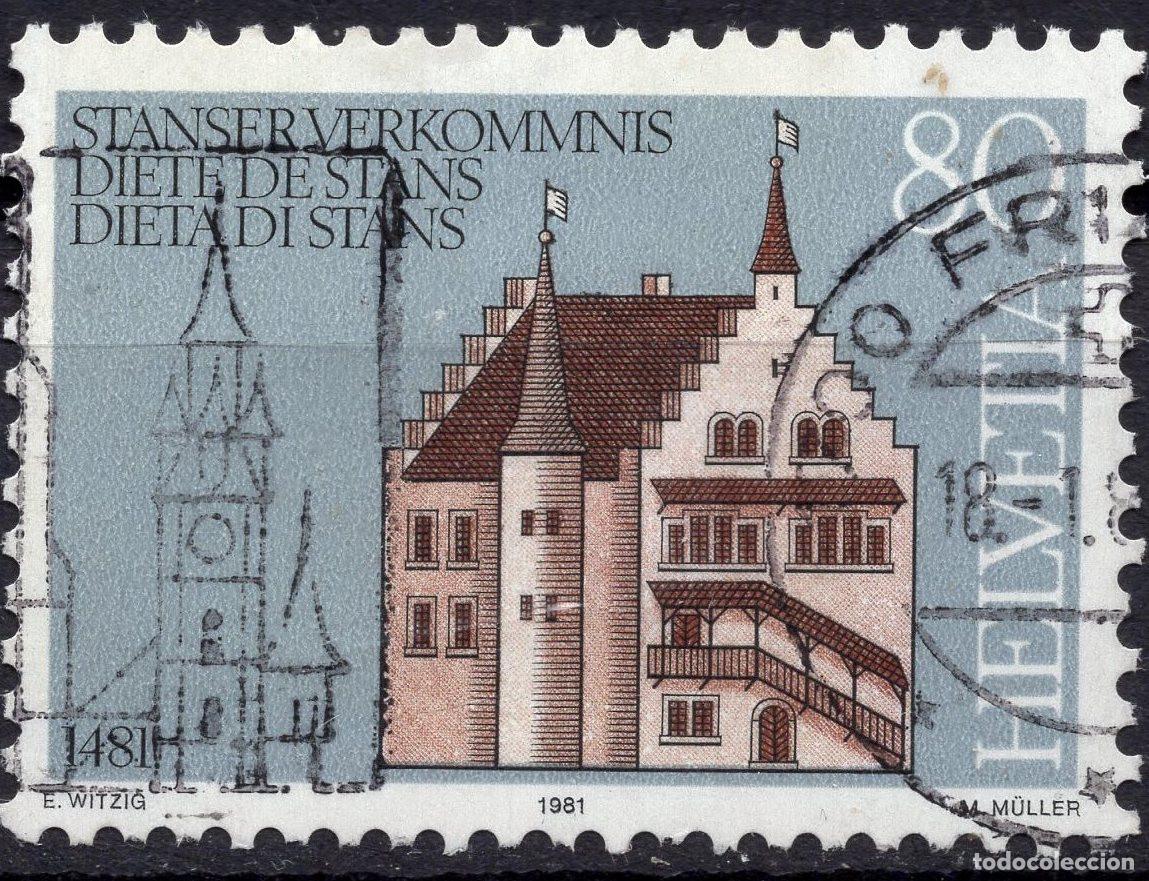 Sellos: SUIZA 1981 STAMP MICHEL CH 1205