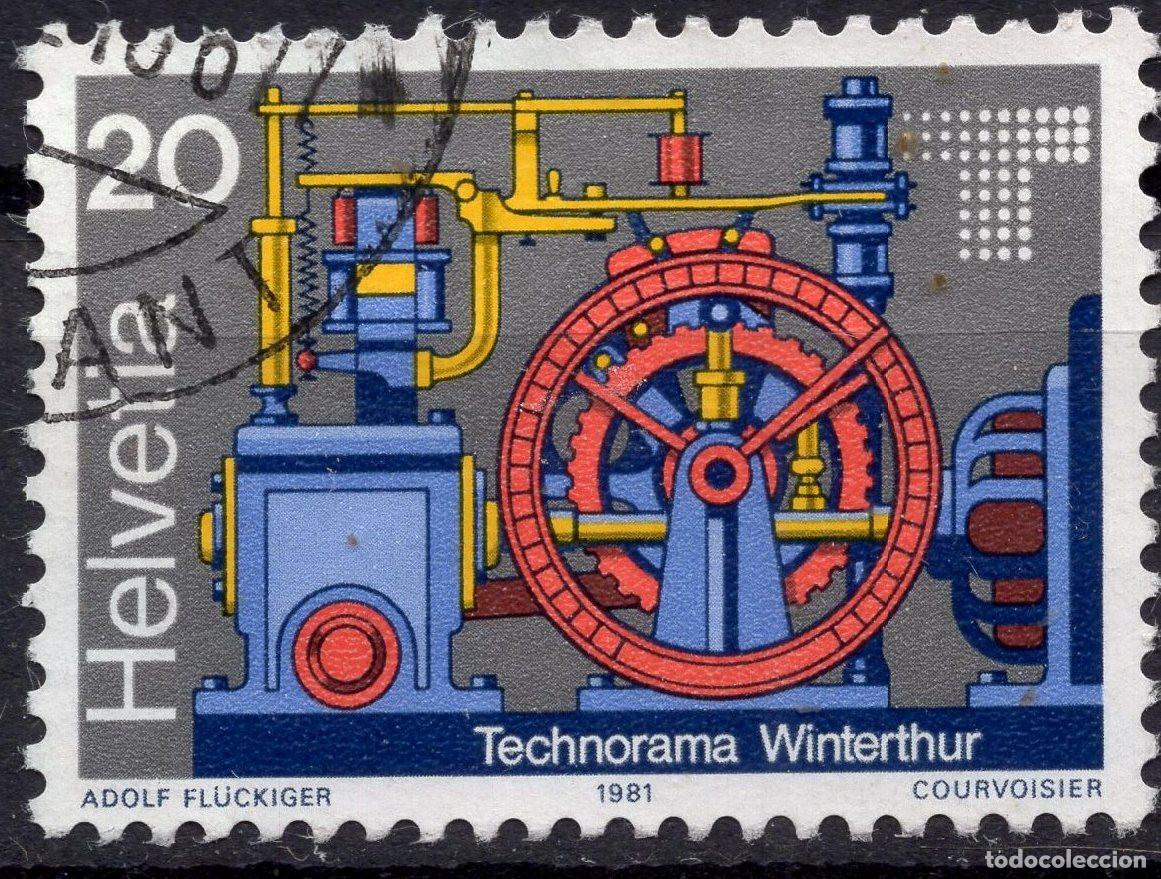 Sellos: SUIZA 1981 STAMP MICHEL CH 1206