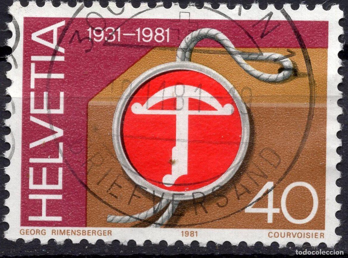 Sellos: SUIZA 1981 STAMP MICHEL CH 1207