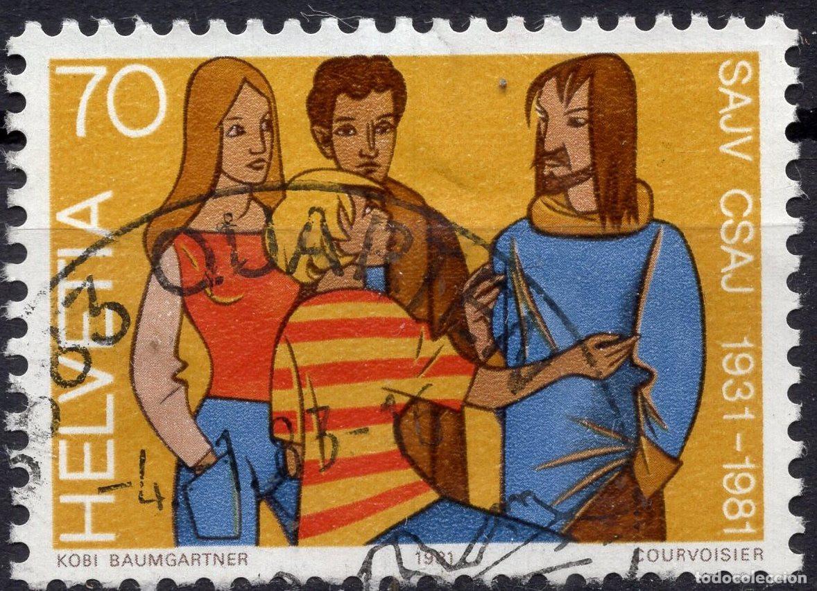 Sellos: SUIZA 1981 STAMP MICHEL CH 1208