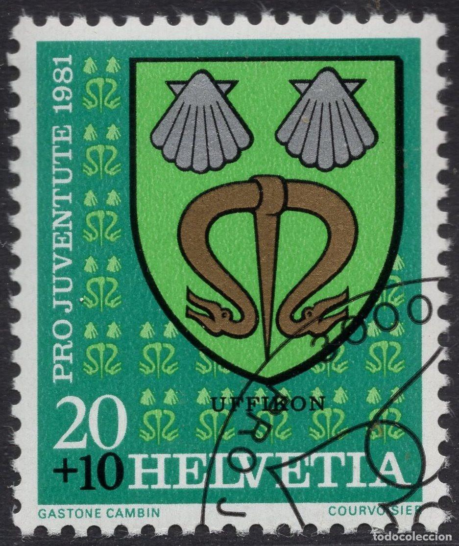 Sellos: SUIZA 1981 STAMP MICHEL CH 1210