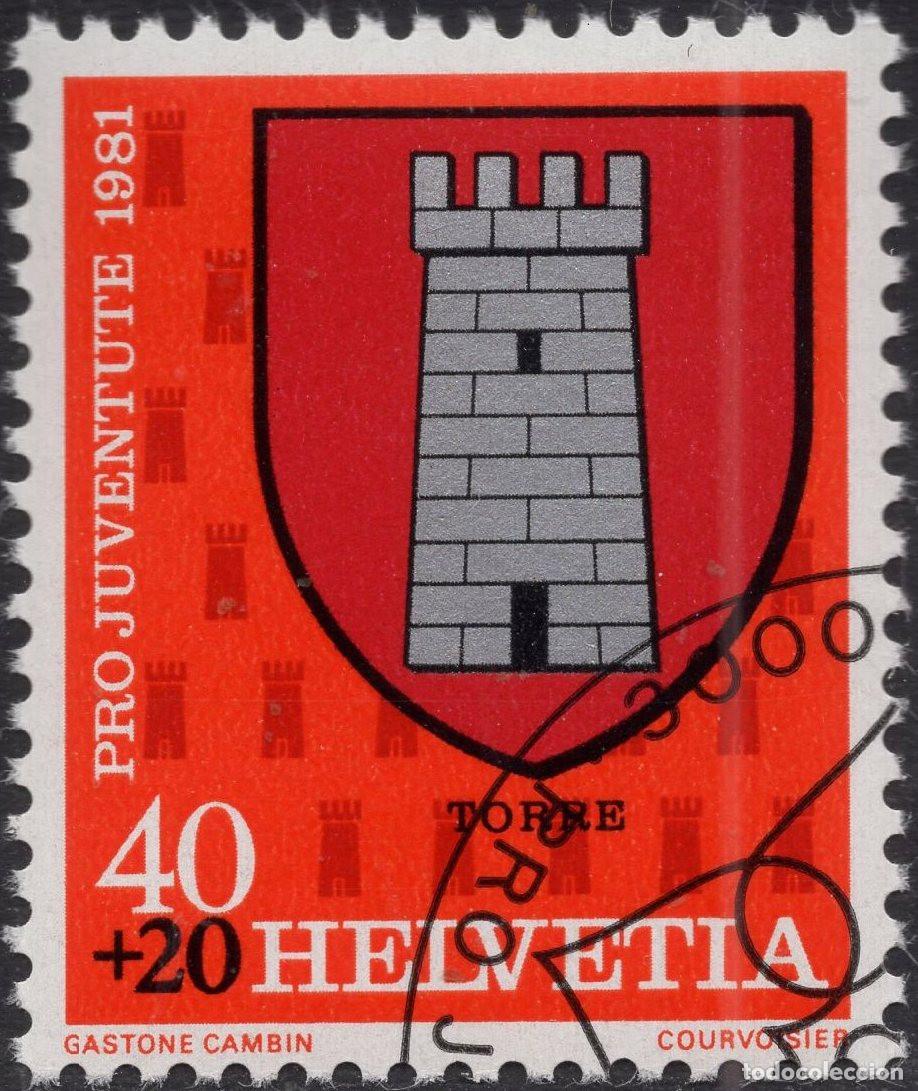 Sellos: SUIZA 1981 STAMP MICHEL CH 1211