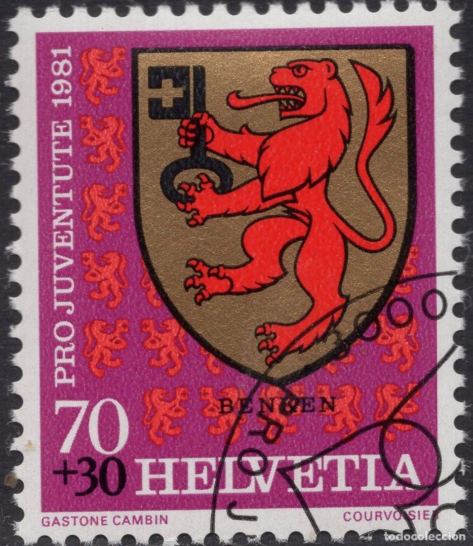 Sellos: SUIZA 1981 STAMP MICHEL CH 1212