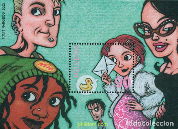 Sellos: 126550 MNH SUIZA 2003 COMICS - Foto 1