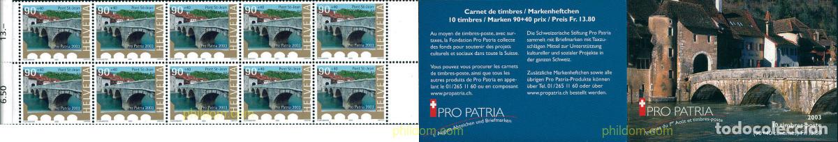 Sellos: 127396 MNH SUIZA 2003 PRO PATRIA