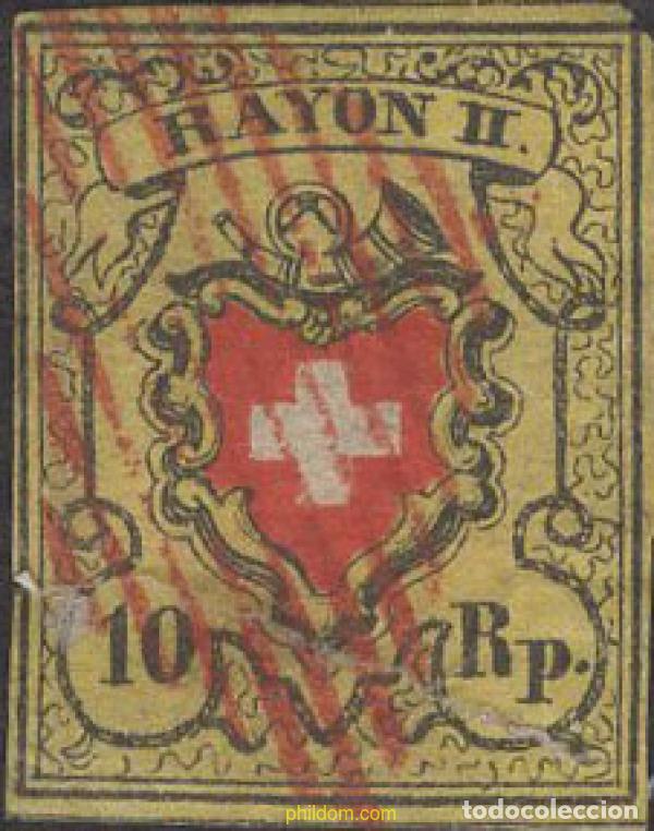 Sellos: 642301 MNH SUIZA 1850 ESCUDO DE SUIZA