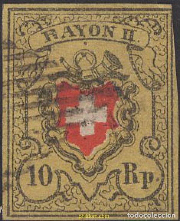 Sellos: 642306 MNH SUIZA 1850 ESCUDO DE SUIZA