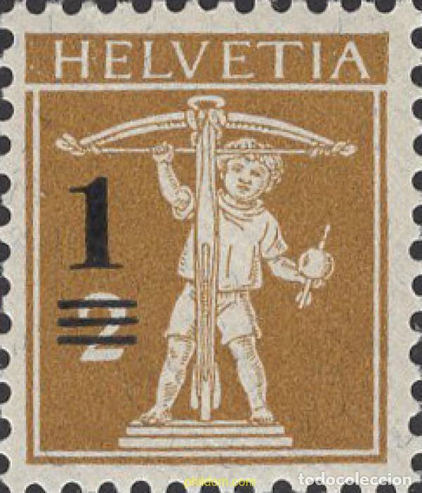 Sellos: 643218 MNH SUIZA 1915 MOTIVOS VARIOS