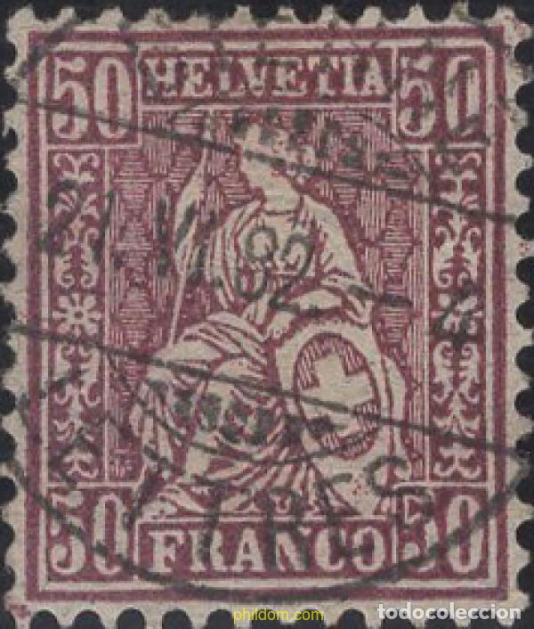 Timbres: 641973 USED SUIZA 1867 HELVETIA