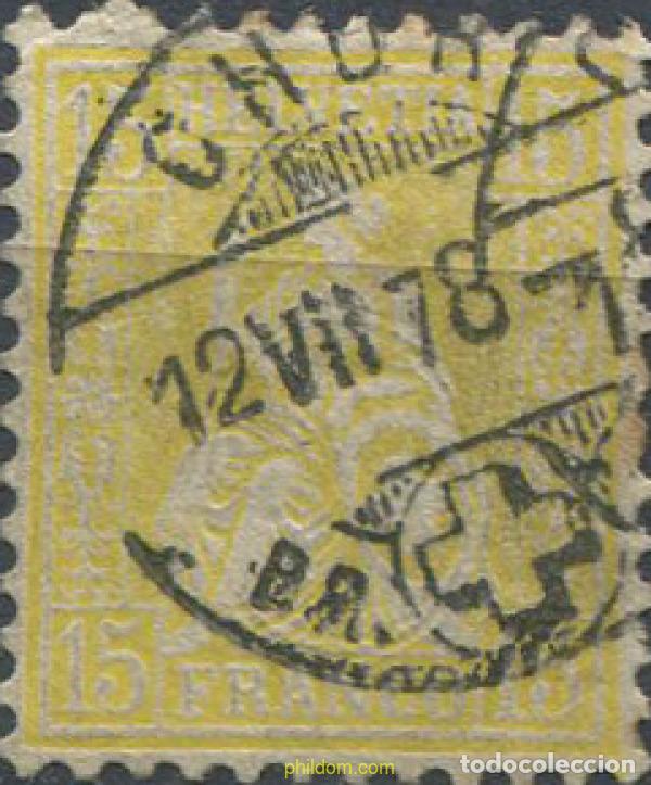 Briefmarken: 668911 USED SUIZA 1867 HELVETIA