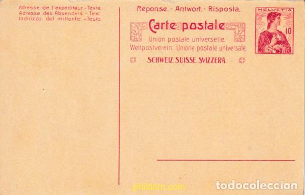 Sellos: 601825 MNH SUIZA 1909 HELVETIA