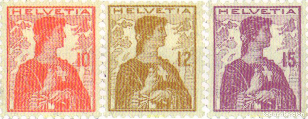 Sellos: 622302 HINGED SUIZA 1909 HELVETIA