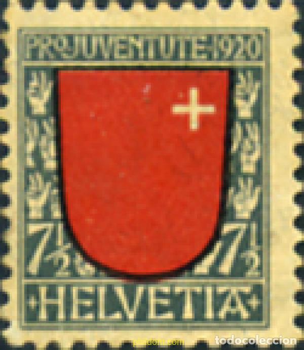 Sellos: 666709 HINGED SUIZA 1920 PRO JUVENTUD. ESCUDOS