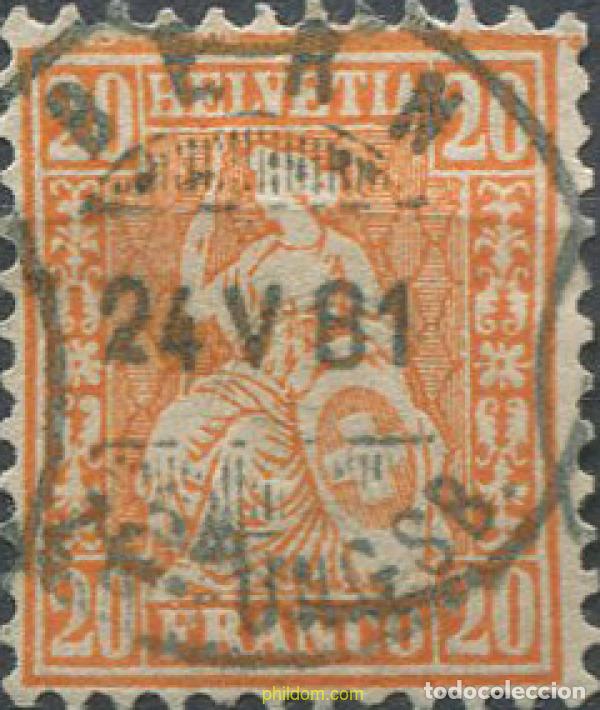Briefmarken: 668823 MNH SUIZA 1862 SITTING HELVETIA