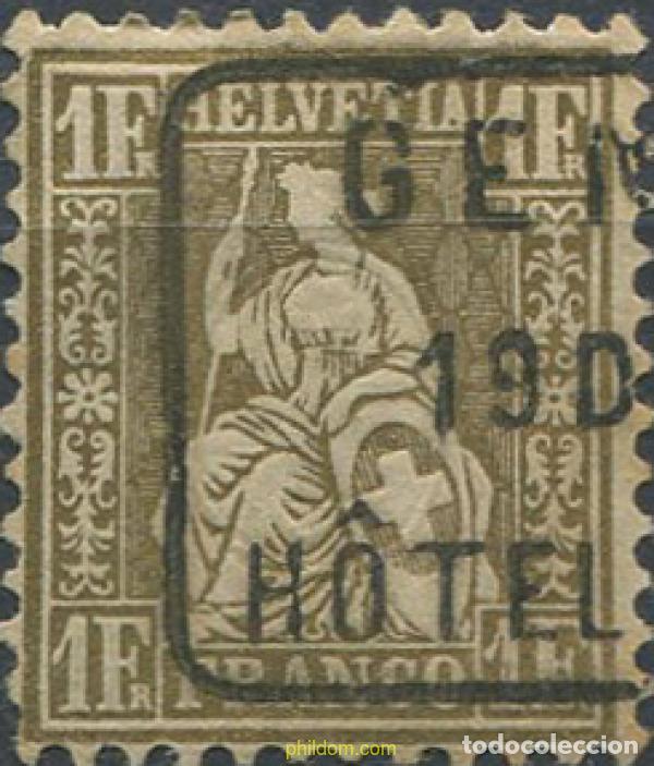 Sellos: 668888 USED SUIZA 1862 SITTING HELVETIA