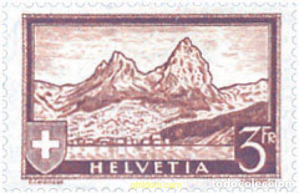 Sellos: 602697 HINGED SUIZA 1928 PAISAJE