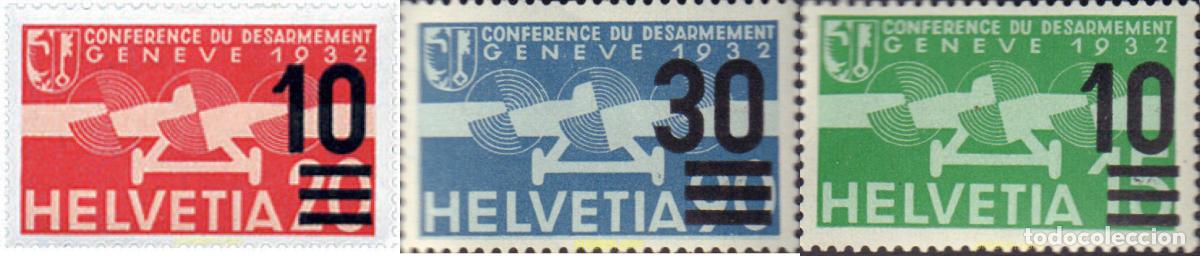 Sellos: 595557 HINGED SUIZA 1936 CORREO AEREO