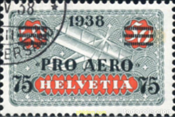 Sellos: 364793 HINGED SUIZA 1938 CORREO AEREO