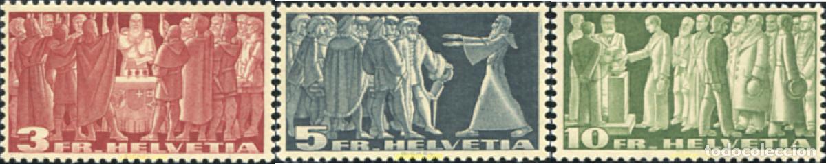 Sellos: 127713 MNH SUIZA 1938 HISTORIA
