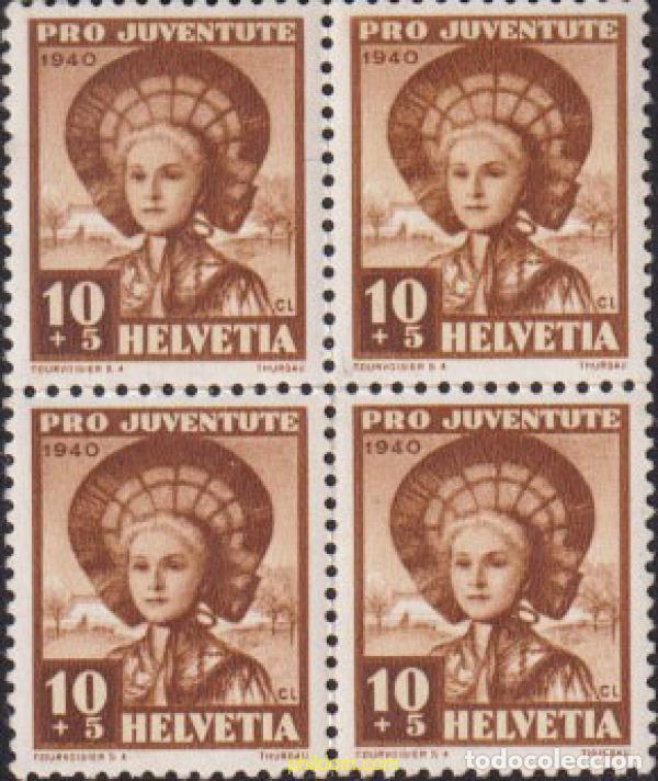 Sellos: 624457 MNH SUIZA 1940 PRO JUVENTUD