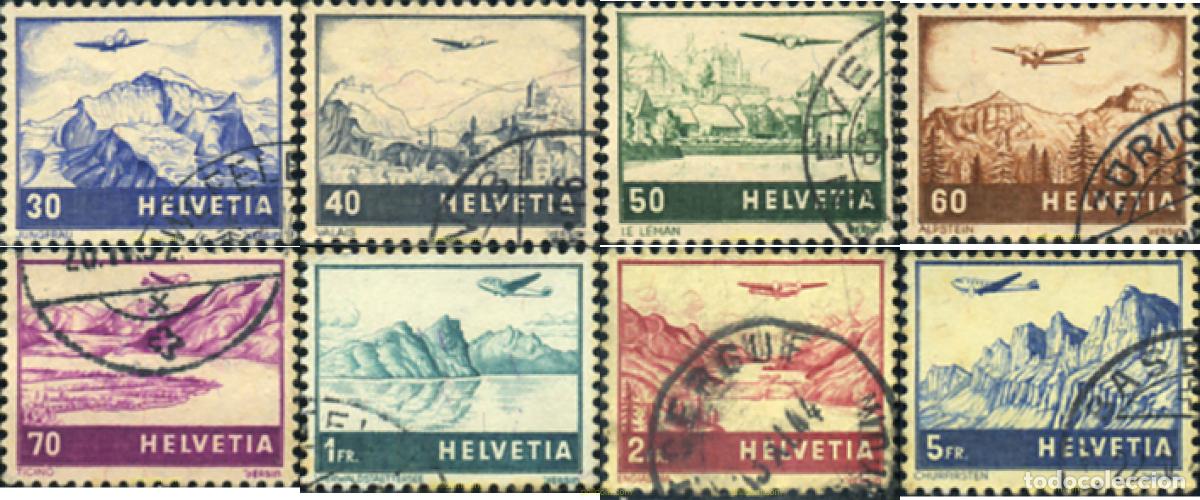 Briefmarken: 364794 USED SUIZA 1941 PAISAJES Y AVIONES