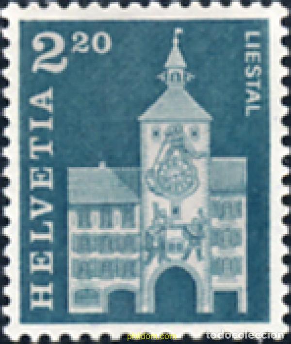 Francobolli: 128194 MNH SUIZA 1964 ARQUITECTURA