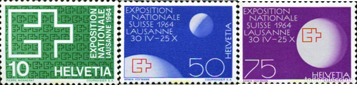 Francobolli: 666296 MNH SUIZA 1963 PROPAGANDA PARA LA EXPOSICION NACIONAL DE LAUSANNE