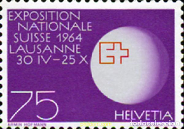 Stamps: 666297 MNH SUIZA 1963 PROPAGANDA PARA LA EXPOSICION NACIONAL DE LAUSANNE