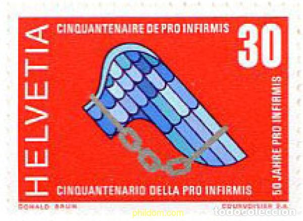 Stamps: 628852 MNH SUIZA 1970 SERIE DE PROPAGANDA