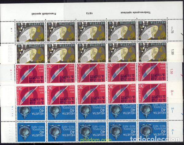 Stamps: 667371 MNH SUIZA 1973 SERIE DE PROPAGANDA