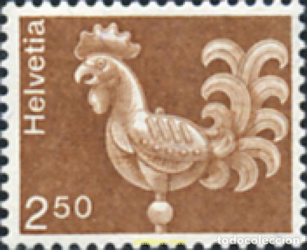 Stamps: 133160 MNH SUIZA 1975 ARQUITECTURA Y TRABAJO ARTESANAL