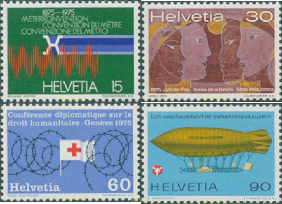 Stamps: 128352 MNH SUIZA 1975 SERIE DE PROPAGANDA