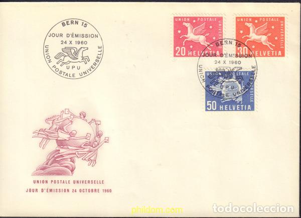 Sellos: 441701 MNH SUIZA. UPU 1960 UNION POSTAL UNIVERSAL