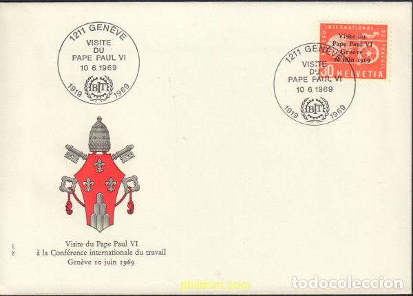 Sellos: 558915 MNH SUIZA. Oficina Internacional del Trabajo 1969 OFICINA INTERNACIONAL DE TRABAJO